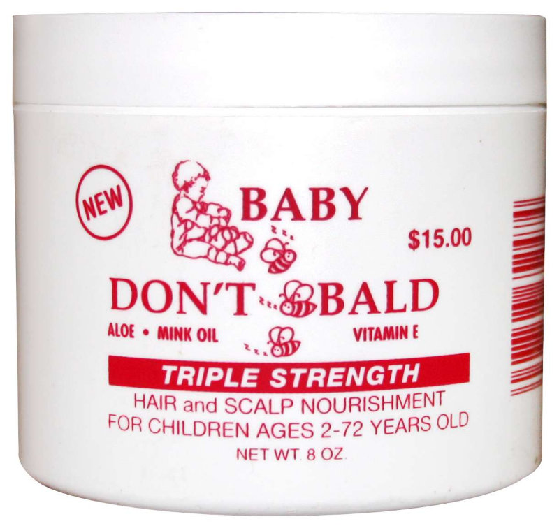 Baby Don't Bald Triple Strength – 8 oz - Elevate Styles