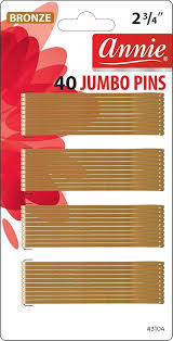 Thumbnail for Annie 40 Jumbo Pins Bronze 2 3 4 Inch 3104