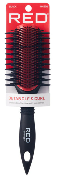 Thumbnail for RED by Kiss Detangle and Curl Brush HH256 Black - Elevate Styles