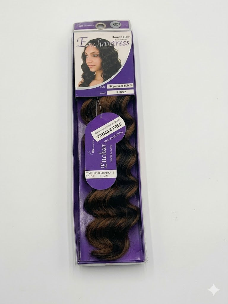 Enchantress Ripple Deep Bulk 18" - Human Hair & Premium Blend - Elevate Styles
