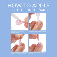 Thumbnail for KISS 96 Full-Cover Toenails Short (50543 / 96TN01)