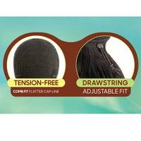 Thumbnail for Outre EverRoot 100% Unprocessed Human Hair Half Wig – HH-Deep Wave 16