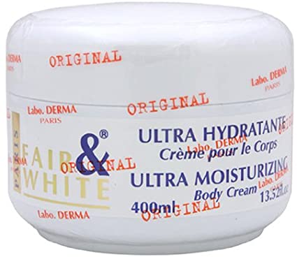 Fair & White Ultra Moisturizing Body Cream 13.5oz - Elevate Styles