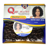 Thumbnail for Que by MilkyWay Human Hair Mastermix ShortCut Series – Water Deep 3PCS