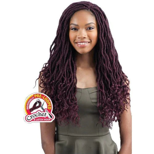 Shake-N-Go FreeTress Crochet Braid - Goddess Loc 18" LAST CALL - Elevate Styles