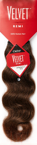 Thumbnail for Outre Velvet Remi 100% Human Hair Weave-Euro Body Wave