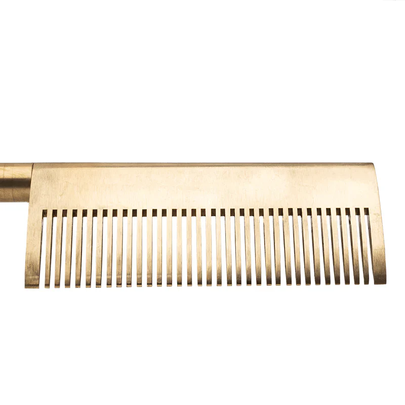 Hot & Hotter Electrical Straightening Comb Medium Curved Teeth #5531 - Elevate Styles