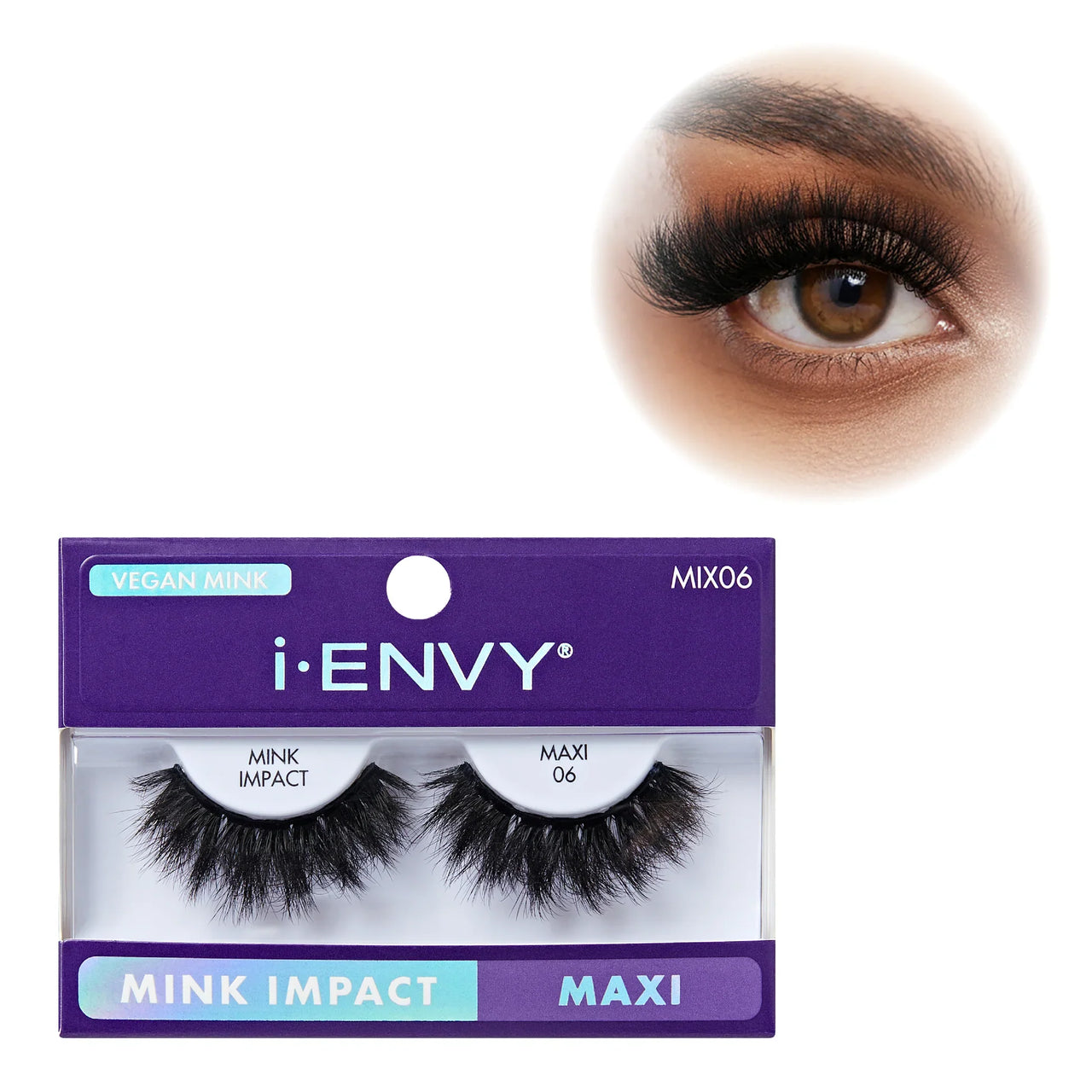 i ENVY Vegan Mink Mink Impact Maxi 06 Lashes MIX06