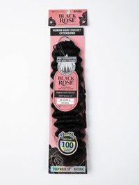 Thumbnail for Vivica A. Fox Black Rose Feather Crochet 100% Unprocessed Virgin Remi Human Hair – Deep Wave 18