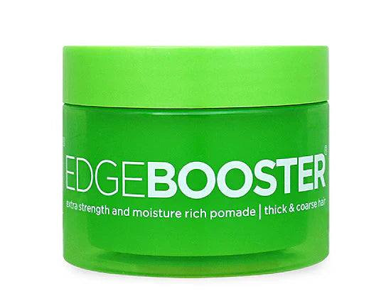Edge Booster Extra Strength Moisture Rich Pomade – Thick & Coarse Hair (Green) 3.38oz