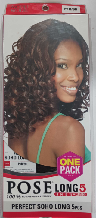 Model Model Pose Perfect Soho Long 4pcs+Closure 100% Human Hair LAST CALL - Elevate Styles