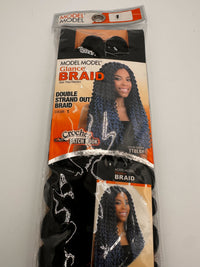Thumbnail for Model Model Gland Braid Double Strand Out - Elevate Styles