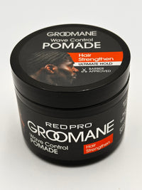 Thumbnail for Red Pro Groomane Wave Control Pomade – Hair Strengthen 3 Oz - Elevate Styles