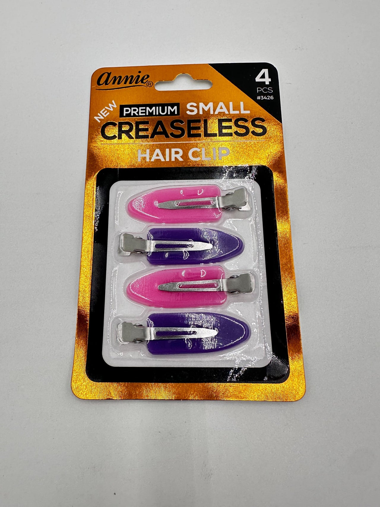 Annie Premium Small Creaseless Hair Clip 4 Pcs 3426 - Elevate Styles