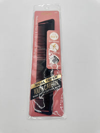 Thumbnail for Annie 100% Carbon Wide Teeth Cutting Comb Dual Taper 178 - Elevate Styles
