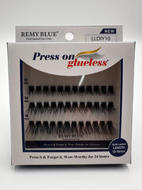 Thumbnail for Remy Blue Press On Glueless Lashes LLDIY10 – 12–16 mm - Elevate Styles