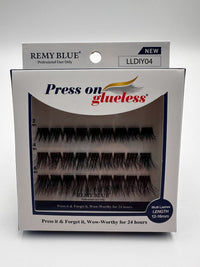 Thumbnail for Remy Blue Press On Glueless Lashes LLDIY04 – 12–16 mm - Elevate Styles