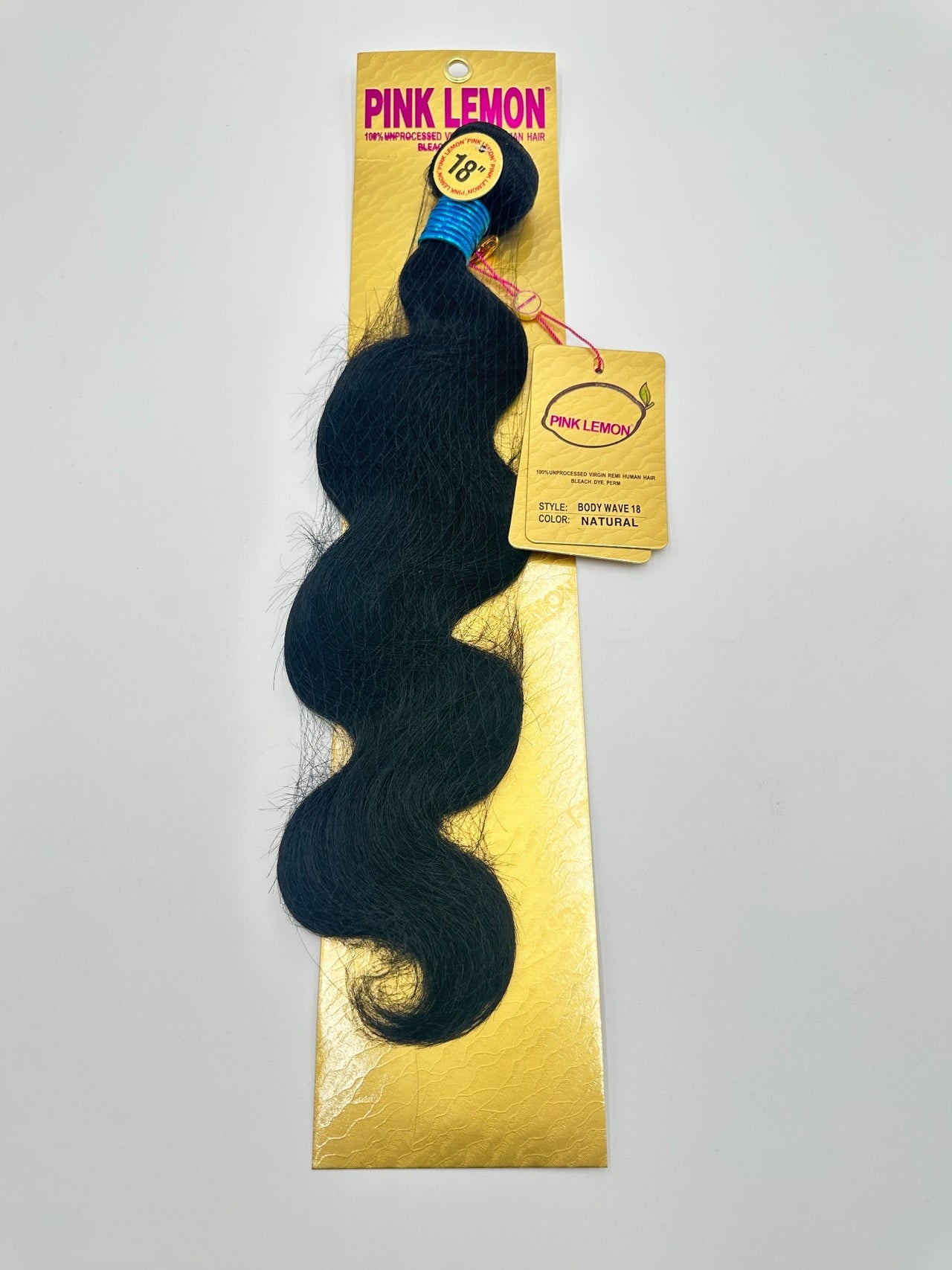 Pink Lemon Body Wave Virgin Human Hair Bundle – Natural - Elevate Styles