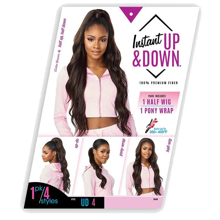 Sensationnel Instant Up & Down 100% Premium Fiber Combo Pack – UD 4