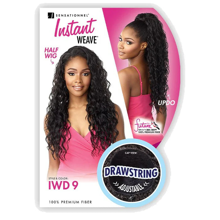 Sensationnel Instant Weave Drawstring Half Wig - IWD 9