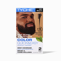 Thumbnail for Tyche Color Quick & Easy – Jet Black (Beard & Mustache) - Elevate Styles
