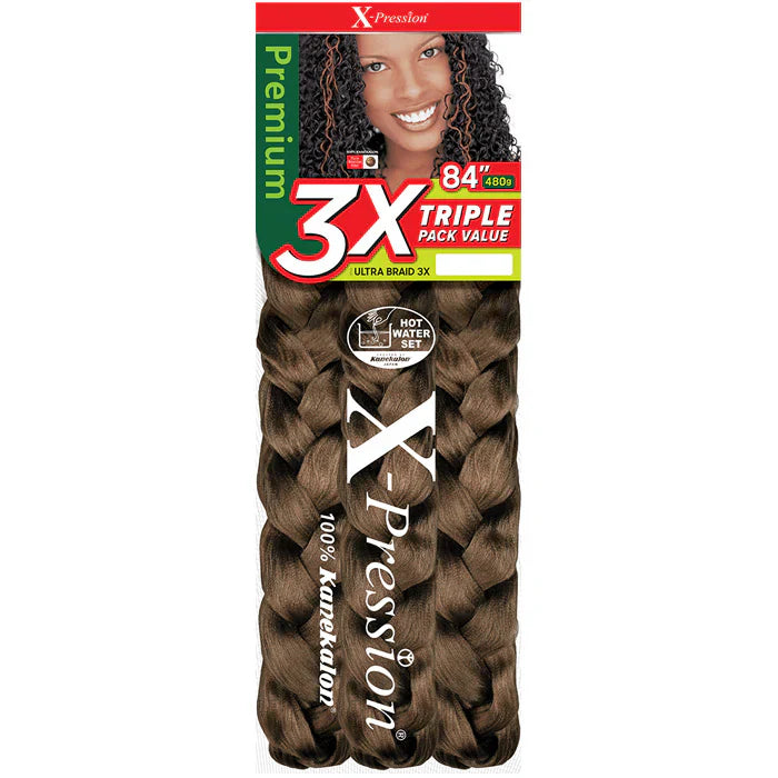 Outre X-Pression 3X Ultra Braid 84" - Elevate Styles