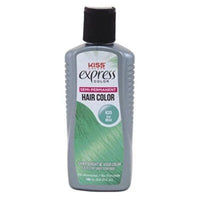 Thumbnail for KISS Colors Express Color Semi-Permanent Hair Color K33 Icy Mint 105 mL / 3.5 U.S. fl. oz. - Elevate Styles