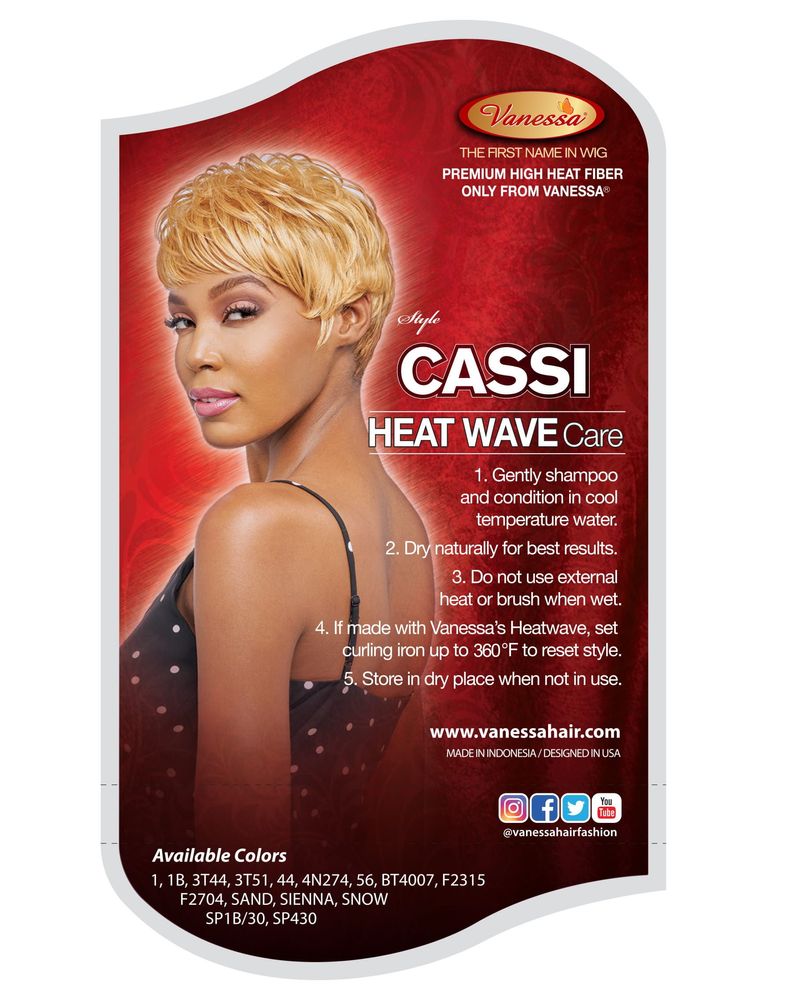 Vanessa Fashion Full Wig Cassi