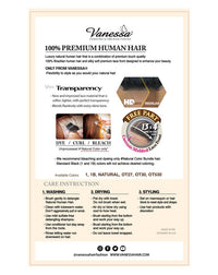 Thumbnail for Vanessa Premium Brazilian Human Hair 13x4 HD Lace Front Wig - H134 Joria