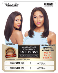 Thumbnail for THH SOLIN Unprocessed 100% Brazilian Human Hair Lace Front Wig by Vanessa