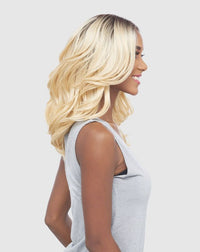 Thumbnail for Vanessa Top Deep Middle Lace Part Tops DM Jaya