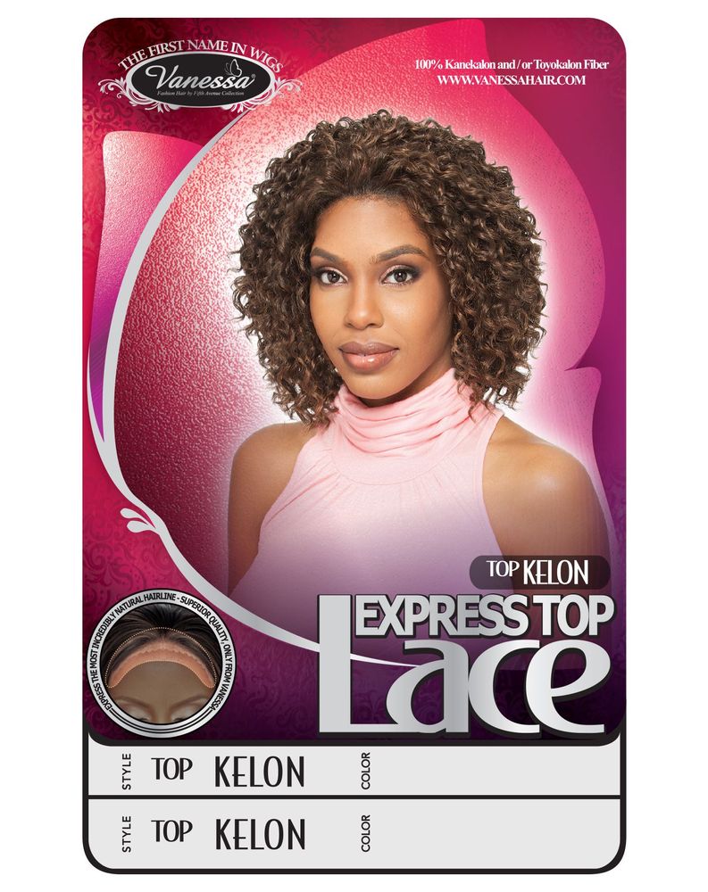 Vanessa Express Top Lace Part Wig Top Kelon