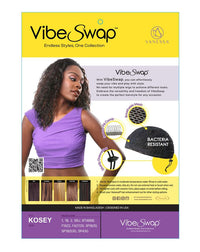 Thumbnail for Vanessa Vibe Swap Half Wig Kosey