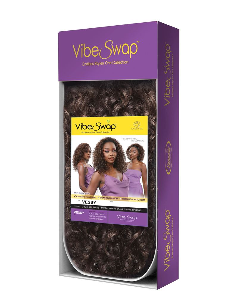 Vanessa Vibe Swap Half Wig Vessy - Elevate Styles