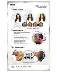 Thumbnail for Vanessa View 360 Miza HD Lace Wig