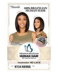 Thumbnail for Vanessa H134 Hanna Premium Brazilian 100% Human Hair HD Lace Front Wig – 13