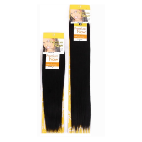 Sensationnel Premium Now 100% Human Hair Weave – Yaki Texture 10"-18" - Elevate Styles