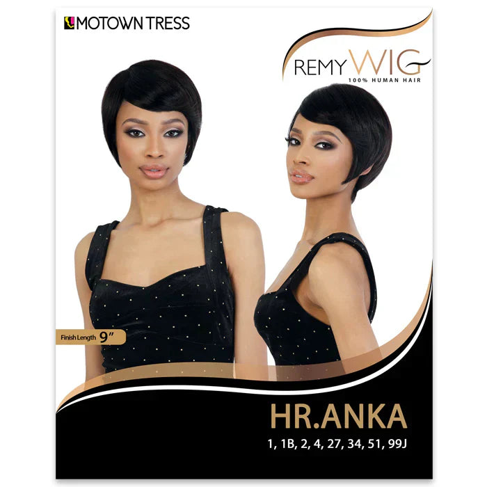 Motown Tress 100% Human Hair Remy Wig - HR.ANKA