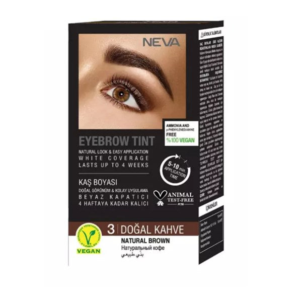 Neva Eyebrow Tint – 3 - Dark Brown - Elevate Styles