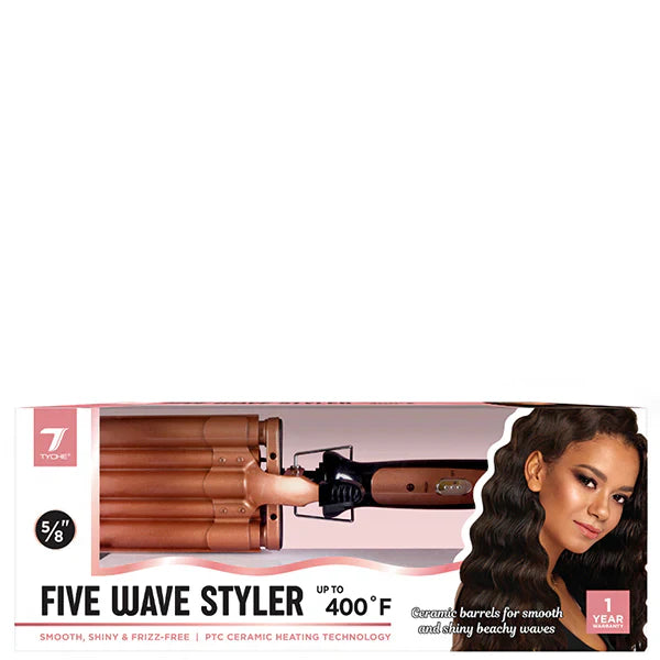 Tyche Five Wave Styler – 5/8” - Elevate Styles