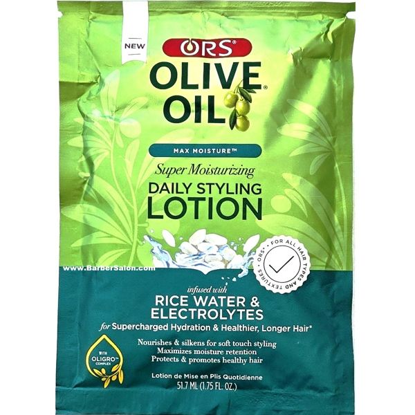 ORS Olive Oil Max Moisture Super Moisturizing Daily Styling Lotion 1.75 fl. oz. - Elevate Styles