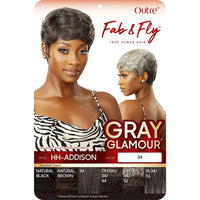 Thumbnail for Outre Fab & Fly Human Hair Wig - HH-Addison