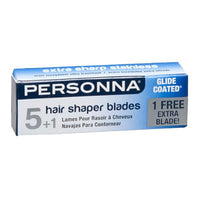Thumbnail for Personna Hair Shaper Blades 5+1 Pack – Glide Coated Stainless Steel