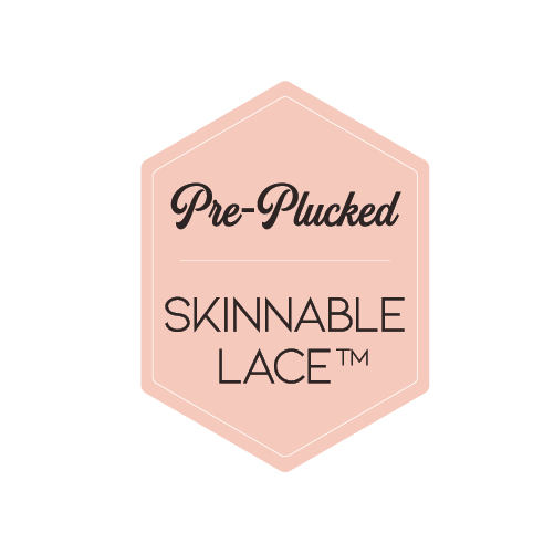 Illuze pre-plucked skinnable lace