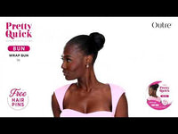 Outre Premium Synthetic Pretty Quick Bun Wrap Bun PQBUWRB