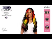 Outre Perfect Hairline 360 Frontal Lace 13"x 6" HD Transparent Lace Front Wig Rimona QLPHLRIM