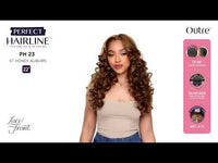 Outre Perfect Hairline 360 Frontal Lace 13"x 6" HD Transparent Lace Front Wig PH23 QLPHLPH23