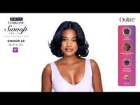 Outre Perfect Hairline Swoop Series Frontal Lace 13"x 4" HD Transparent Lace Front Wig Swoop 23 QLPHLSSWO23