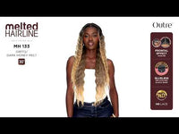 Outre Synthetic Melted Hairline HD Lace Front Wig MH133 QLMHMH133