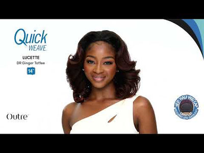 Outre QuickWeave Half Wig - Lucette
